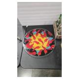DECORATIVE GLASS 20' PLATTER