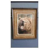 GRIZZLY FRAMED PHOTO