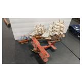 TALL SHIPS & RED BARON ART