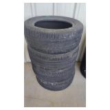 4 MICHELIN PREMIER 255/55 R17 TIRES