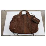ANDREW MARC LEATHER BAG & WALLET