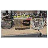 PROPANE HEATER, BLOW TORCH, 6 AMP BATTERY