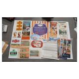 RICHFIELD VTG WORLD WIDE NEWS MAP TRAVEL MAPS &