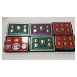1980 - 81-93-95-96 PROOF SETS