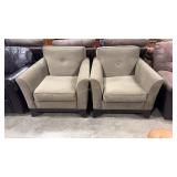 2 HOME WEAR UPHOLSTERED ACCENT CHAIRS