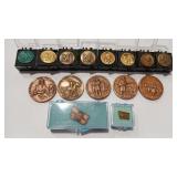 LEWIS & CLARK WESTWARD EXPANSION COPPER & BRONZE