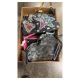 BOX OF BLINGY PURSES