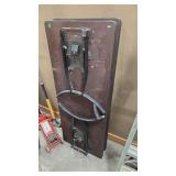 2 WOOD FOLDING 5' TABLES