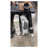3 PORTABLE HEATERS