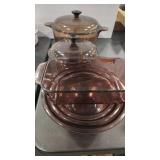 CORNING VISIONS COOKWARE & PYREX BAKEWARE &