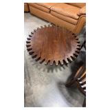 WOOD GEAR STYLE TABLE