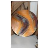 LARGE COPPER DECORATIVE DISC