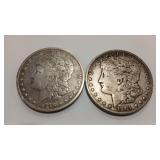 1888 & 1901 O MORGAN DOLLARS