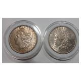 1889 & 1890 MORGAN DOLLARS
