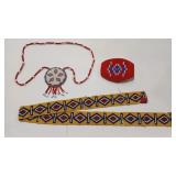 NATIVE AMERICAN BEAD WORK ASSORTMENT