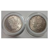 1889 & 1890  MORGAN DOLLARS