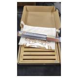 BREAD SLICER, KNIFE & BREAD BAG