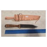 SK FIXED BLADE KNIFE WITH SHEATH