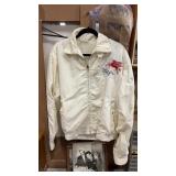 VTG MOBIL GAS LADIES JACKET, EPHEMERA, JEWELRY &