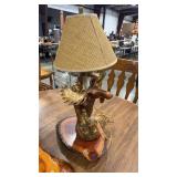 WOODLAND THEMED ACCENT LAMP