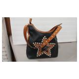 HAIR ON HIDE WESTERN STYLE HAND BAG