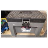 STEP STOOL TOOL BOX W/ ASSORTED TOOLS