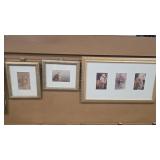 3 FRAMED ART