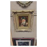 GRUBER FRAMED ART PRINT IN ORNATE FRAME