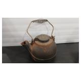 CAST IRON #3 VTG KETTLE