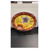 DECORATIVE PLATE & STAND