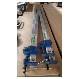4- 48' ALUMINUM BAR CLAMPS