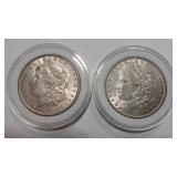 1884 O & 1886  MORGAN DOLLARS