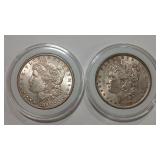 1898 & 1900 MORGAN DOLLAR