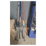 GROUP OF FLY FISHING POLES