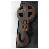 SKOOKUM VTG IRON PULLEY