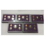 5 - 1990 PROOF SETS