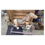 VINTAGE RADIO FLYER LIBERTY BOUNCY HORSE