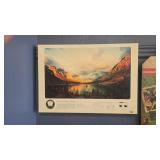 GLACIER NATIONAL PARK CANVAS ART