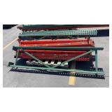 METAL INDUSTRIAL SHELVING UNIT