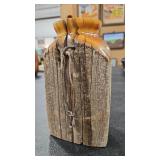 DIXIE WAJDIE WOOD VASE MADE IN MONTANA