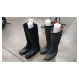 2 - LADIES TALL BOOTS RUFF HEWN & MICHELLE D
