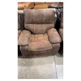 MANUAL RECLINE UPHOLSTERED ROCKER