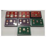 1977 - 78-80-84-93-95-96 PROOF SETS