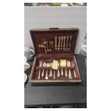 VINTAGE FLATWARE IN BOX