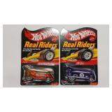 2 - VW DRAG BUS REAL RIDERS  HOT WHEELS