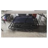 3 FOLDING LOUNGE CHAIRS