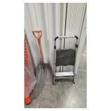 SCOOP SHOVEL & STEP STOOL