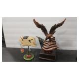 DECORATIVE EAGLE & PIG