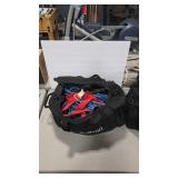 CLIMBING ROPE AND GEAR IN BAG