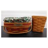 LONGABERGER  '94 SPOON & '93 BAYBERRY BASKET